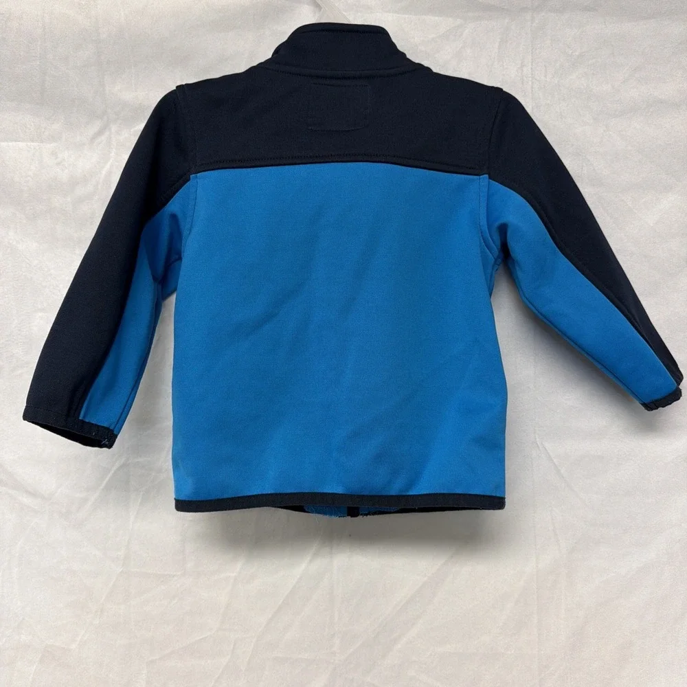 Osh Kosh Bgosh Black Blue‎ Full Zip Jacket Size 24 Month Baby